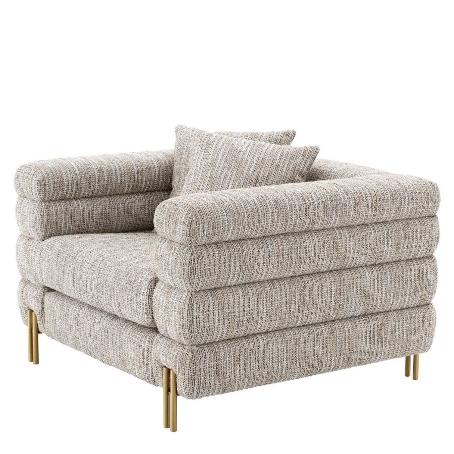 Photo York chair (gray-beige)