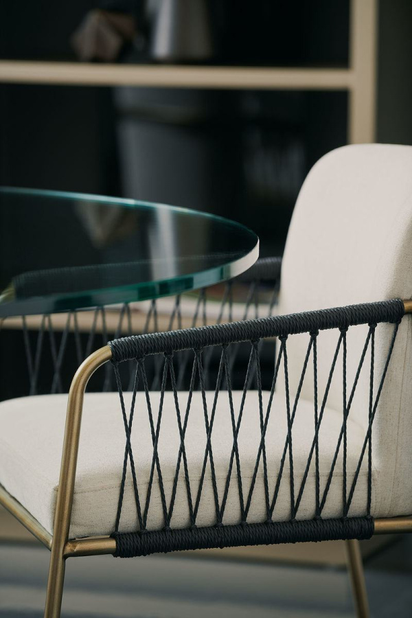 Photo Lunch chair by Remix Woven