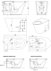 Photo Bowl Nofer 13013.B glossy toilet bowl