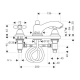 Photo AXOR CARLTON 17133000 sink mixer