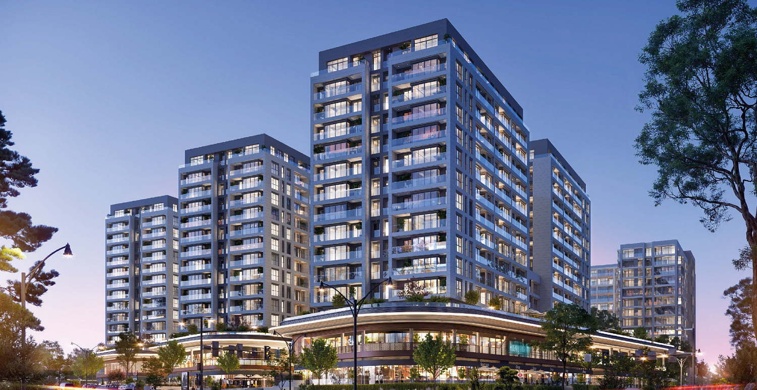 Residential project by the sea with a variety of housing formats