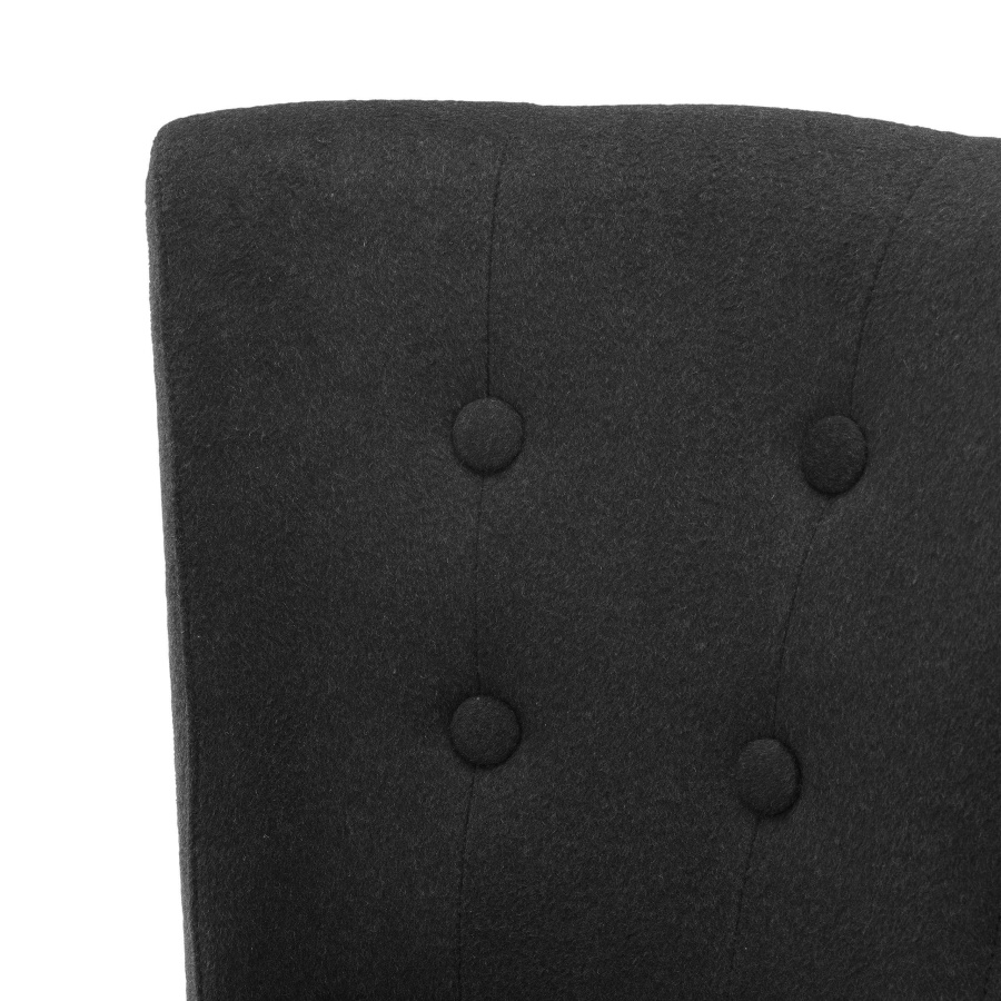 Photo Key Largo dining chair (black, cashmere)