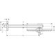Photo Overhead shower hansgrohe Raindance E 300 1jet 26238990 with holder, polished gold