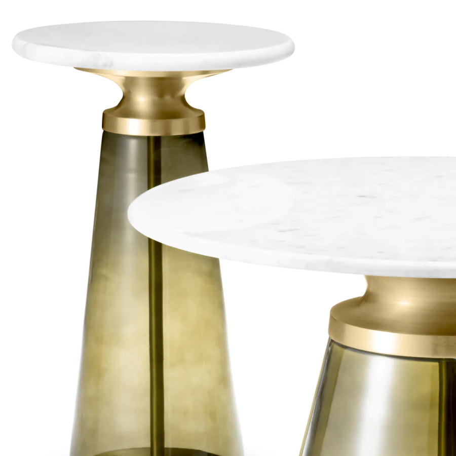 Photo A set of three Norto side tables