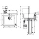 Photo Kitchen combination hansgrohe C51-F450-06 43217000, chrome