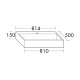 Photo Burgbad Crono sink 81 MWDU081C0001 * 1st