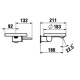 Photo Laufen Kartell sink mixer 3.1133.7.004. 120. 1st