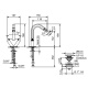 Photo Mixer for bidet Fantini Venezia 29 P9 N462SF copper