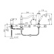 Photo Bath mixer Nicolazzi Monocomando 3449BZ76 bronze