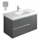 Photo Bathroom under the sink 100 cm Jacob Delafon Odeon Up EB891-N26 gray