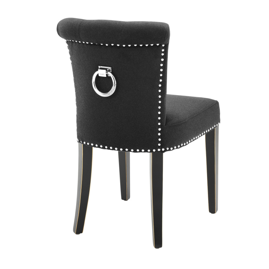 Photo Key Largo dining chair (black, cashmere)