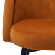 Photo A set of two Chloe dining chairs (orange)