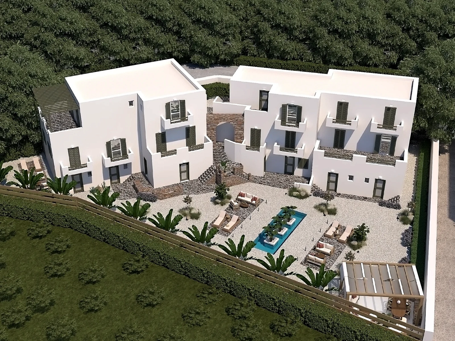 Photo Residential complex Blue Lagoon Syros