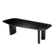 Photo Flemings dining table (black finish)