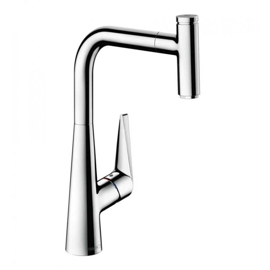 Photo Kitchen mixer hansgrohe Talis Select M51 73853000 with hood
