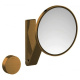 Photo Cosmetic mirror Keuco iLook move 17612039002 with backlit and magnified bronze polished