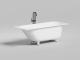 Photo Bath made of artificial stone Salini Ornella Kit 170x70 102413M white matte