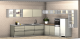 Photo Scavolini Flux Swing Kitchen Angular 365 by 368cm