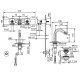 Photo Mixer for bidet Fantini Venezia 29 01 N411SB gold