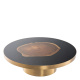 Photo Concord coffee table (round, brass cast)