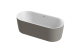 Photo Acrylic bath Cezares Metauro METAURO-INT-Central-180-80-60-G-W-MATT