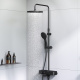 Photo shower column AM.PM Inspire V2.0 F0750A522 with thermostat matte black