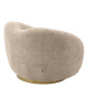 Photo Diego rotating chair (beige)