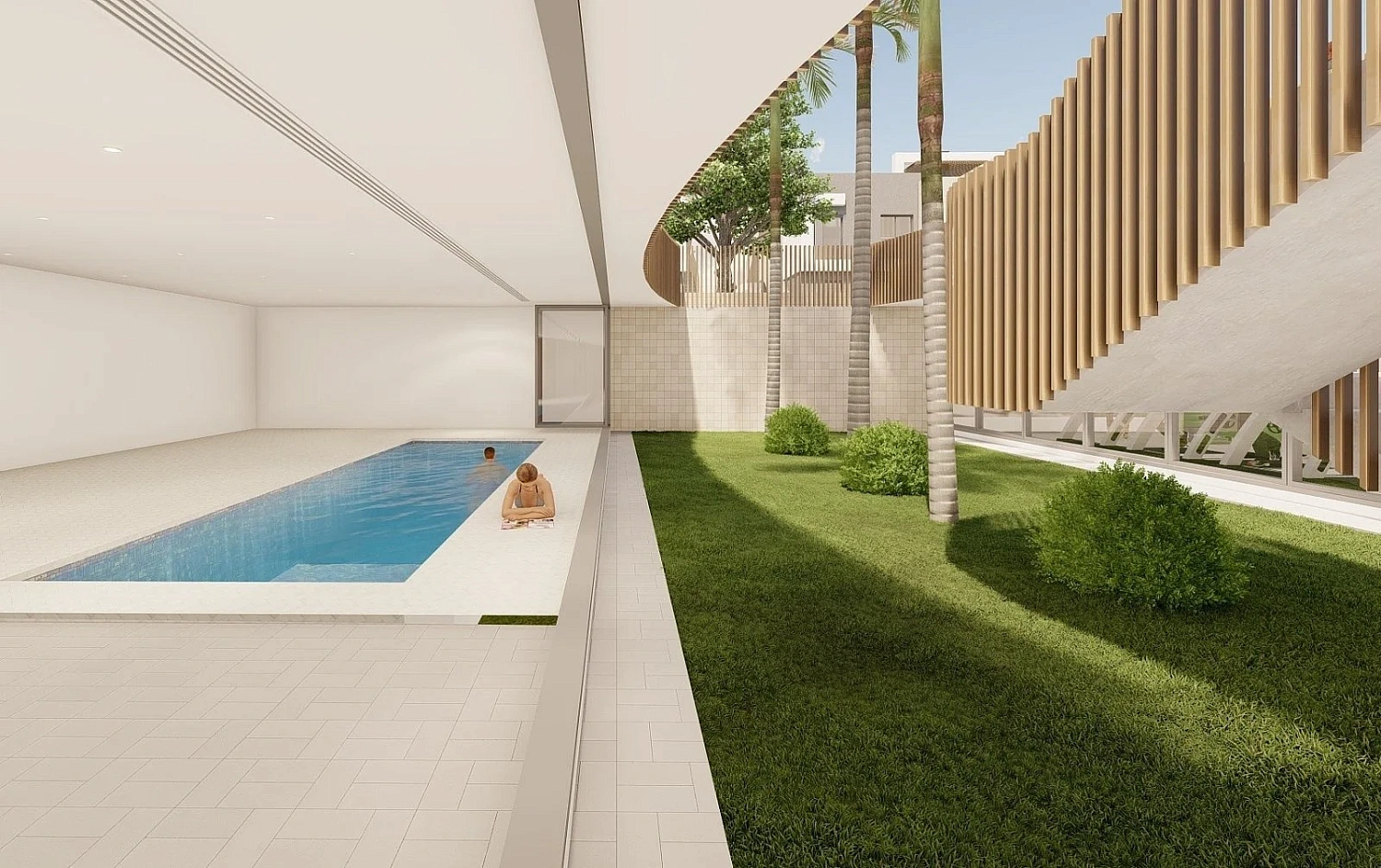 Apartment by the sea in a residential complex in Pilar de la Horadada