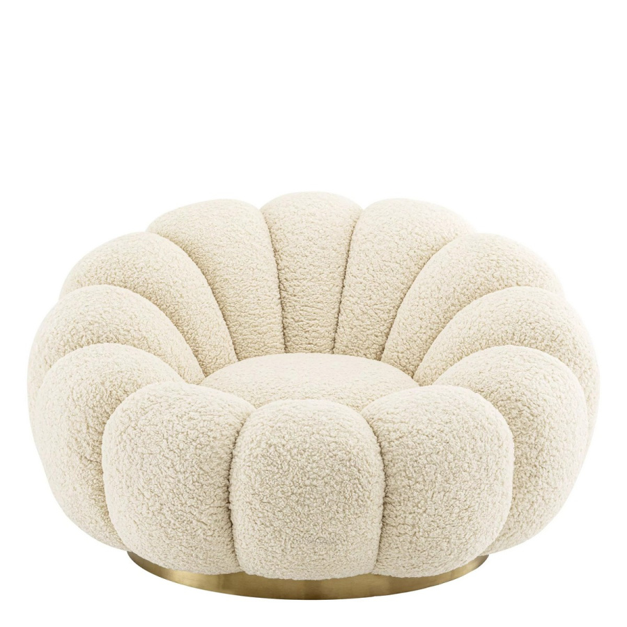 Photo Mello rotating chair (light beige)