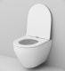 Photo Toilet kit with installation AM.PM Spirit IS30251.701700 with a seat microlift key chrome glossy