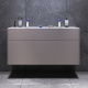 Photo The cabinet under the sink AM.PM Inspire V2.0 M50AFHX1203EGM 120 cm gray matte
