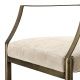 Photo Scribe dining chair (gray-beige, with armrests)