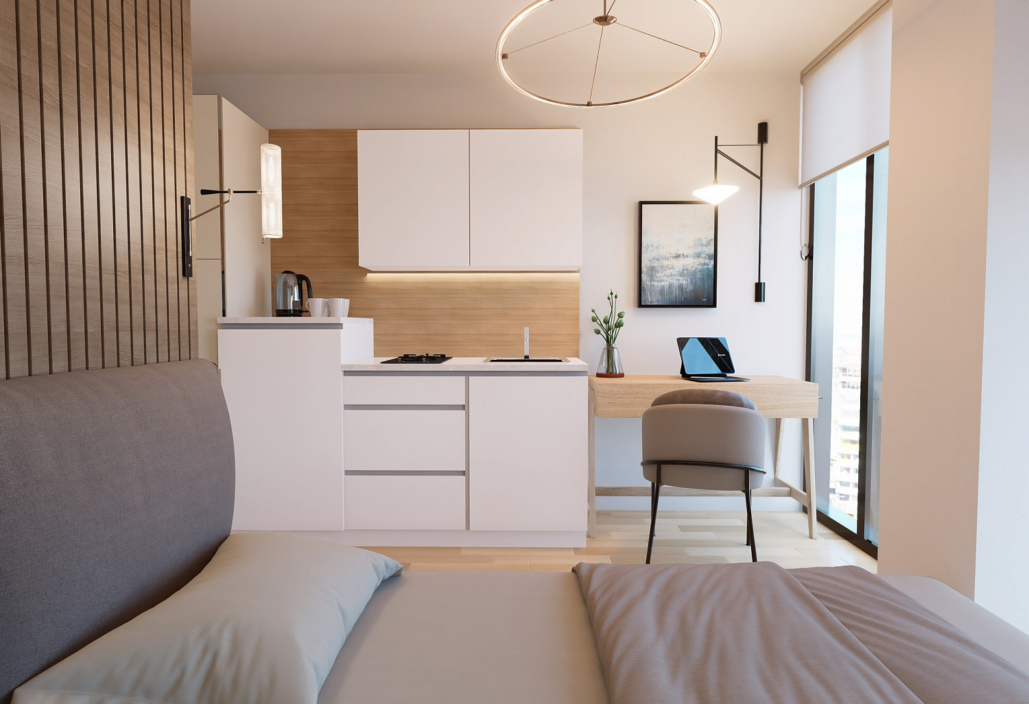 Apartments with the possibility of renting out on Airbnb (service model)