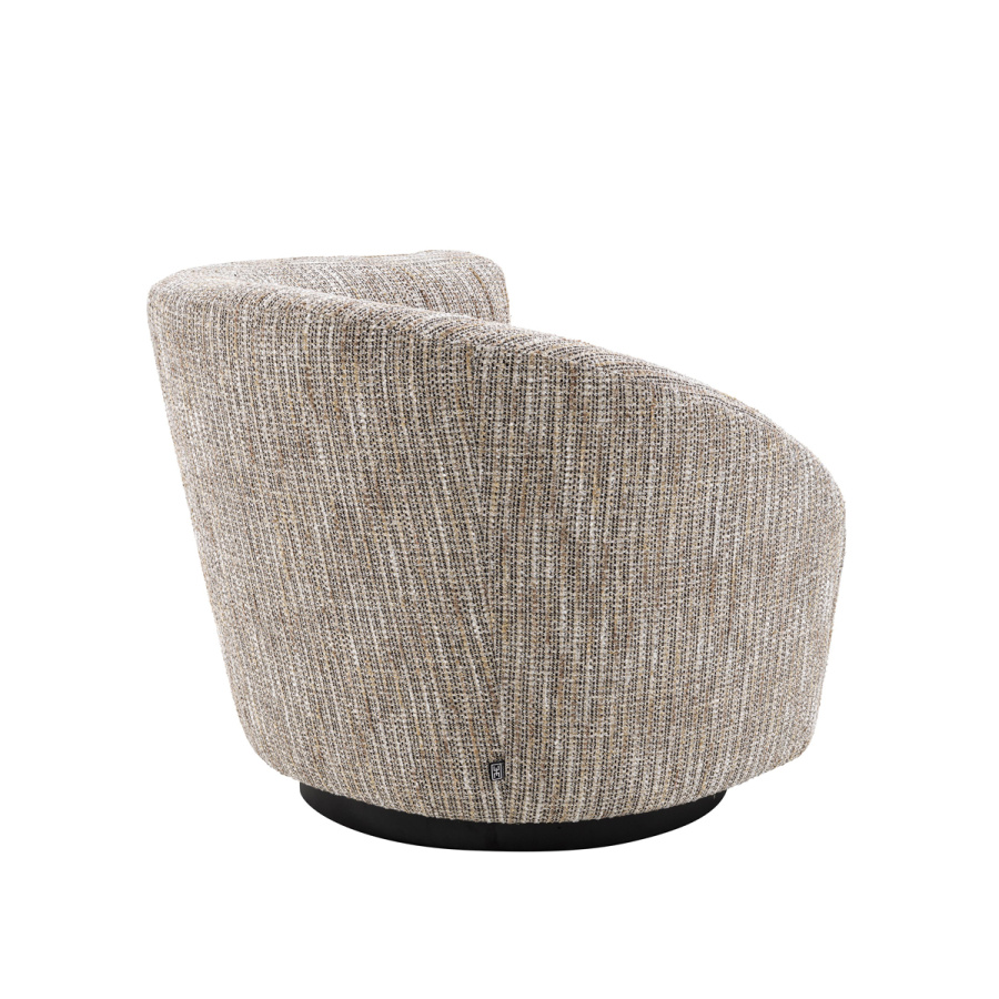 Photo Colin rotating chair (right, gray-beige)