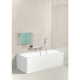Photo Bath mixer with thermostat hansgrohe ShowerTabletSelect 700 13183400 white/chrome