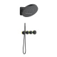 Photo Shower sets Timo Saona SX-2329/03SM black matte