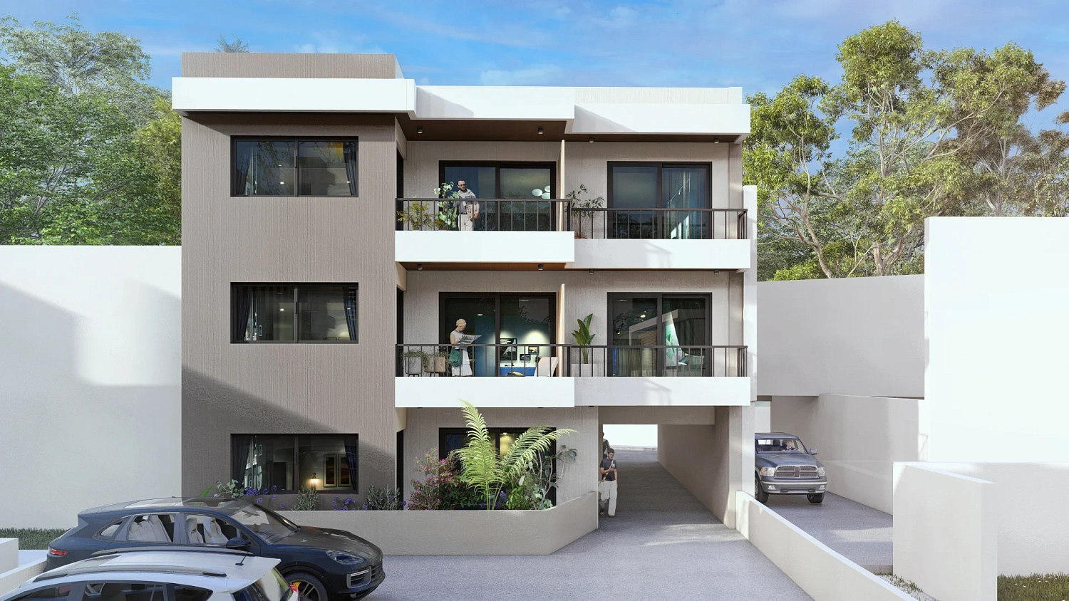 Apartment in the new building Lopes Residences