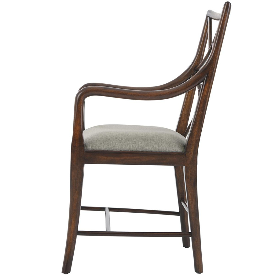 Photo Delicate Trellis chair (with armrests)