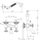 Photo Nicolazzi Impero 1202GO36 Gold Bath Mixer