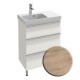 Photo Bathroom under the sink 60 cm Jacob Delafon Odeon Up EB991G-E10 Quebec oak