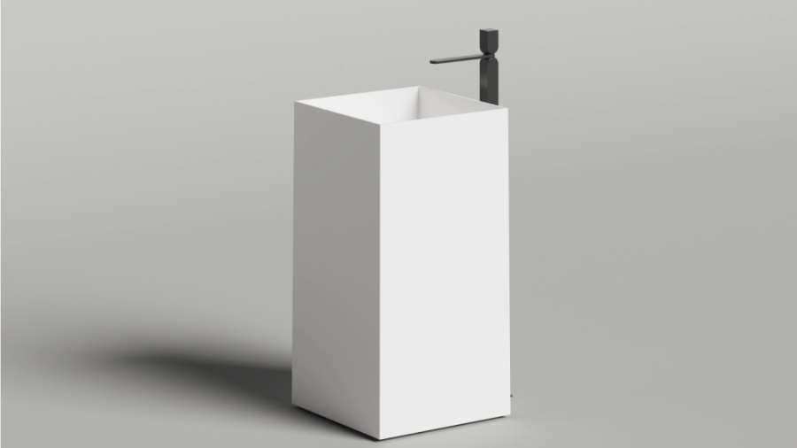 Photo Salini Armonia Square sink 01 45 130521MF RAL