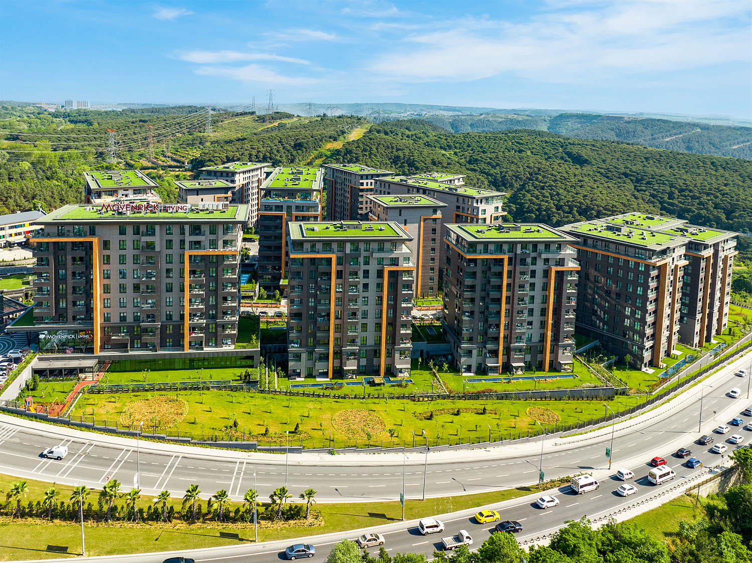 Elite residential complex in a quiet area
