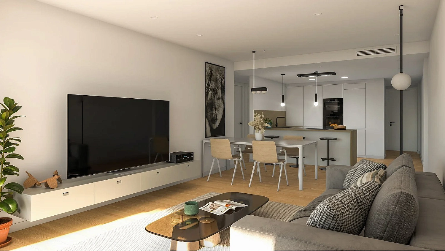 Apartment in Monforte del Cid with swimming pool and green areas