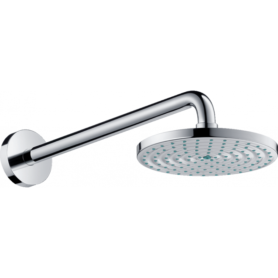 Photo Top shower hansgrohe Raindance S 180 Air 1jet 27468000 holder 390 mm, chrome