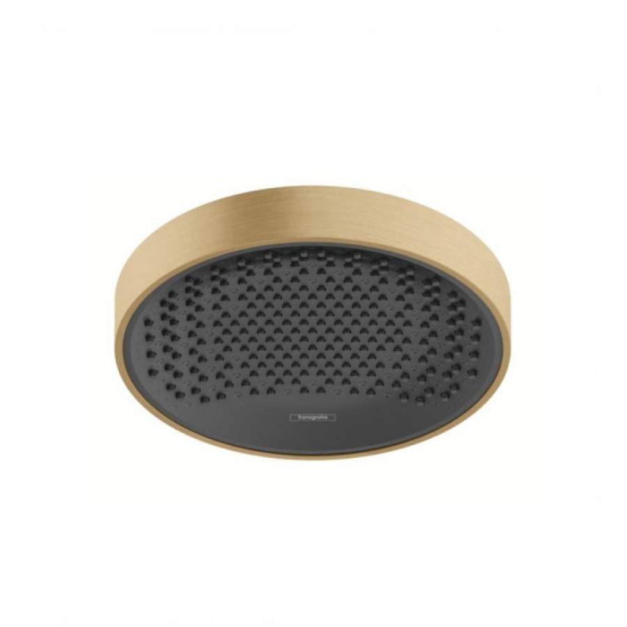 Photo overhead shower hansgrohe Rainfinity 250 1jet 26228140 grinded bronze