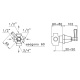 Photo Stella Eccelsa Bath Switch EC 01200 AU00 Gold