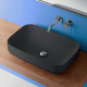 Photo Kerasan Tribeca sink 60x38 cm 514131 black matte