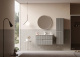 Photo Orka Moonlight sink cabinet 90 5001502 Beige matte/white