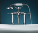 Photo Floor bath mixer Axor Montreux 16547000 with shower set