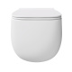 Photo Alice Nur 33120109SET suspended toilet with white matte lid